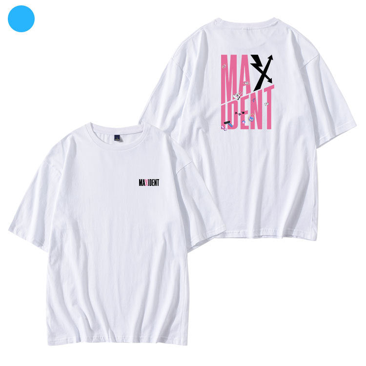 STRAY KIDS MERCH MAXIDENT T-SHIRT 100% BAUMWOLLE