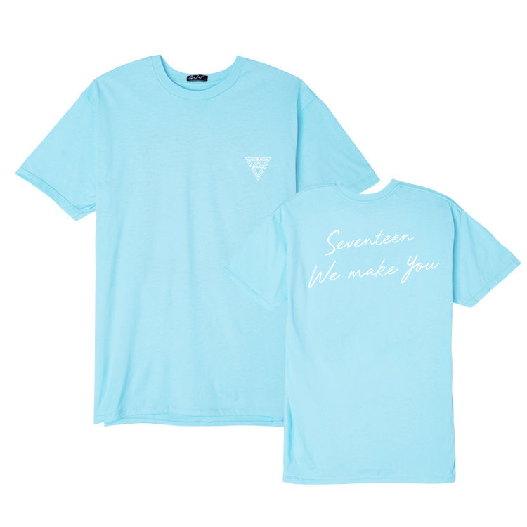 SEVENTEEN MERCH 100% BAUMWOLLE SHIRT (verschiedene Farben)