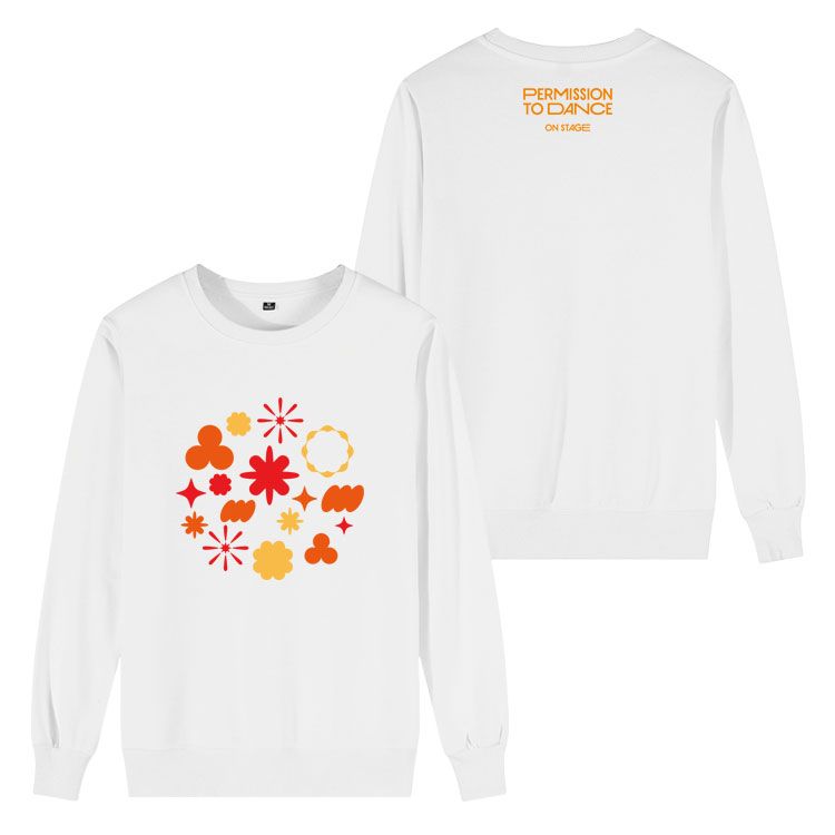 BTS PERMISSION TO DANCE HOODIE (schwarz/weiß)