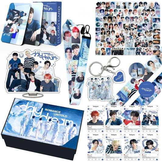 ENHYPEN ROMANCE KIT: UNBEKANNTER TRAUMTAG 159 TEILE (GESCHENKBOX MIT MEHREREN ARTIKELN!✨)