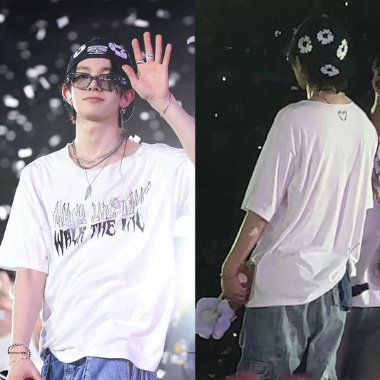 ENHYPEN T-SHIRT 2025 WALK THE LINE 100% BAUMWOLLE