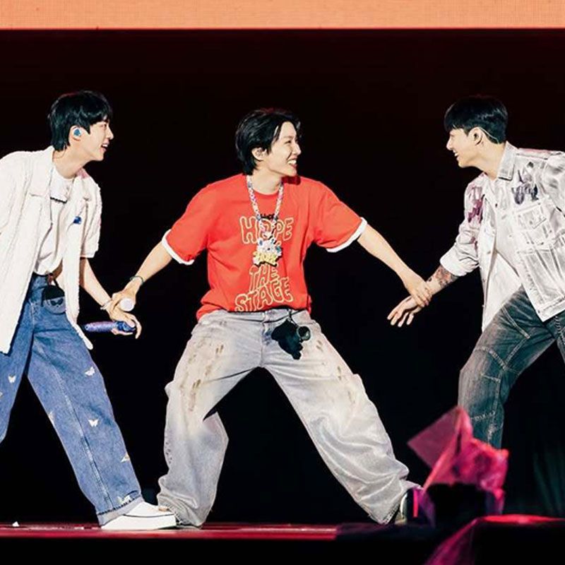 JHOPE ON THE STAGE TOUR T-SHIRTS - FINAL 100% BAUMWOLLE