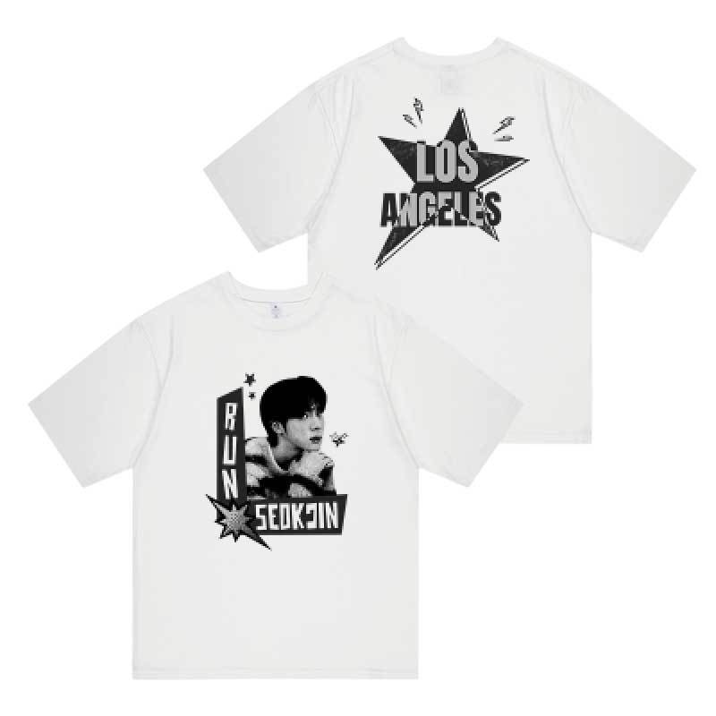 JIN RUNSEOKJIN TOUR-T-SHIRTS 100% BAUMWOLLE