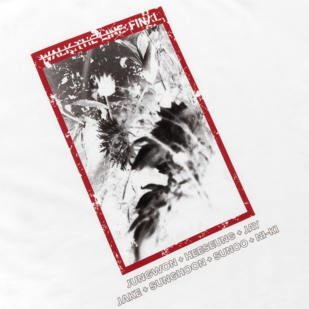 ENHYPEN T-SHIRT 2025 WALK THE LINE 100% BAUMWOLLE