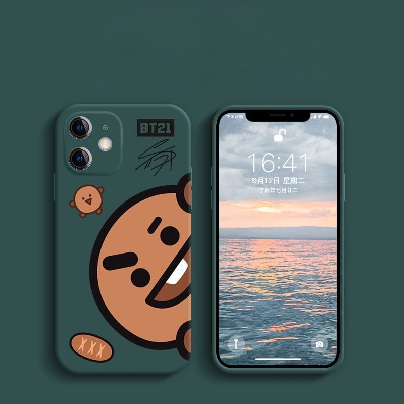 BT21 BTS HANDYHÜLLEN ALLE CHARAKTERE - IPHONE VERSCHIEDENE MODELLE!