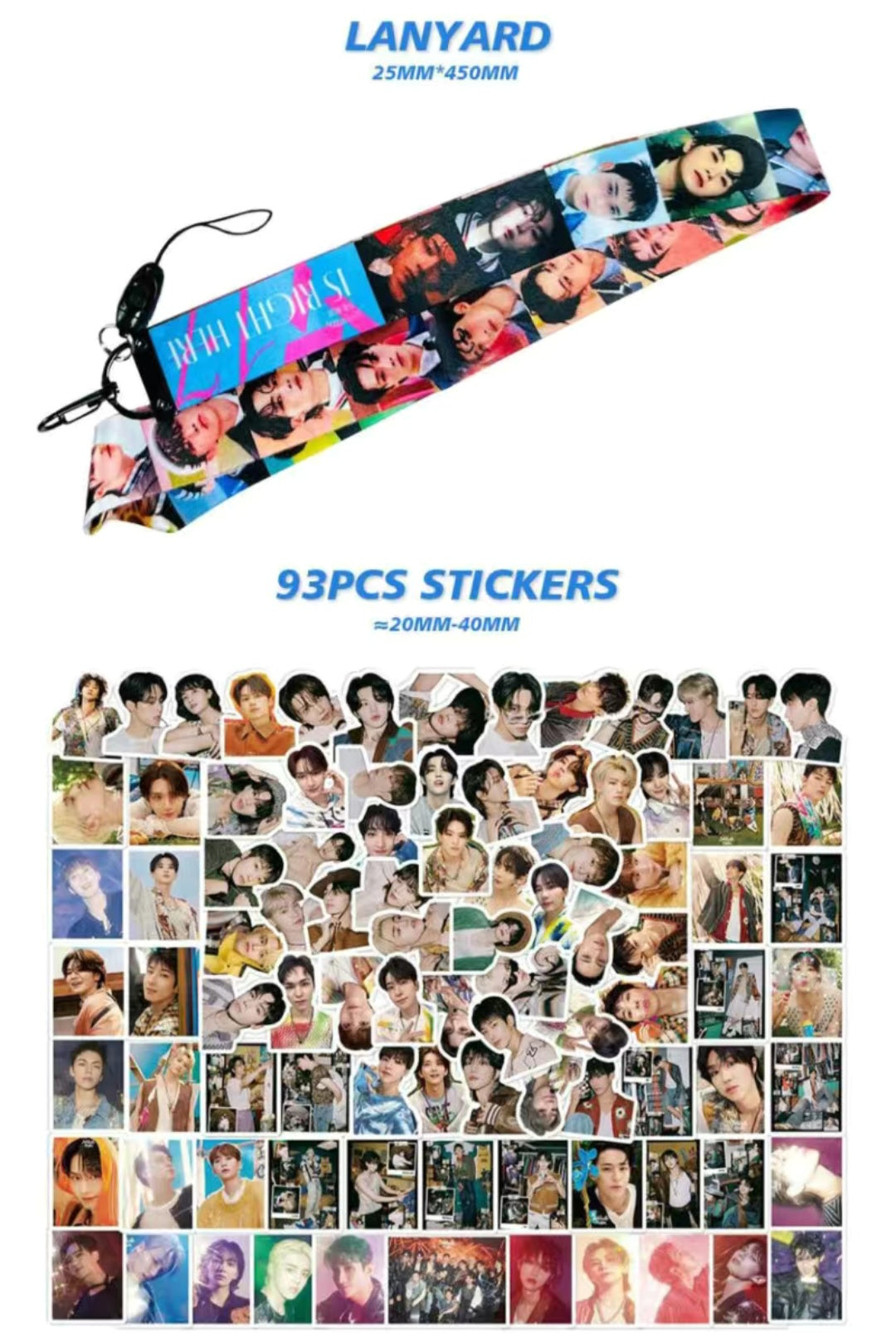 SEVENTEEN MERCH “17 Ist Hier” BOX 162 TEILE (GESCHENKBOX MIT MEHREREN ARTIKELN!✨)