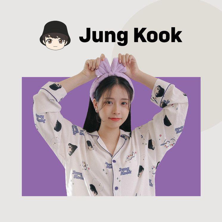 BTS MERCH TINY TAN MIC DROP PYJAMAS (alle Mitglieder)