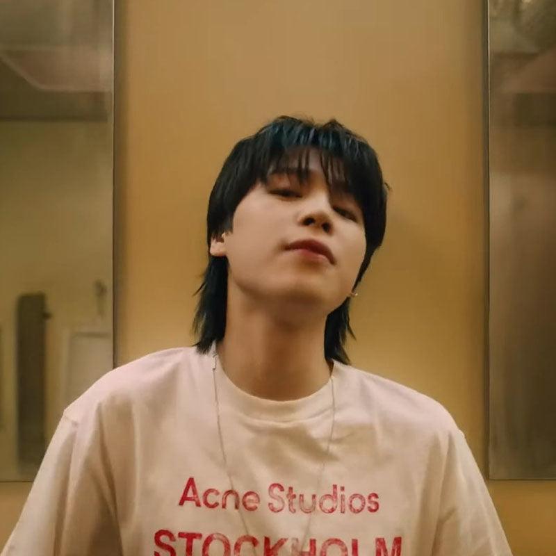 JIMIN GESICHT WIE VERRÜCKT T-SHIRT 100% BAUMWOLLE