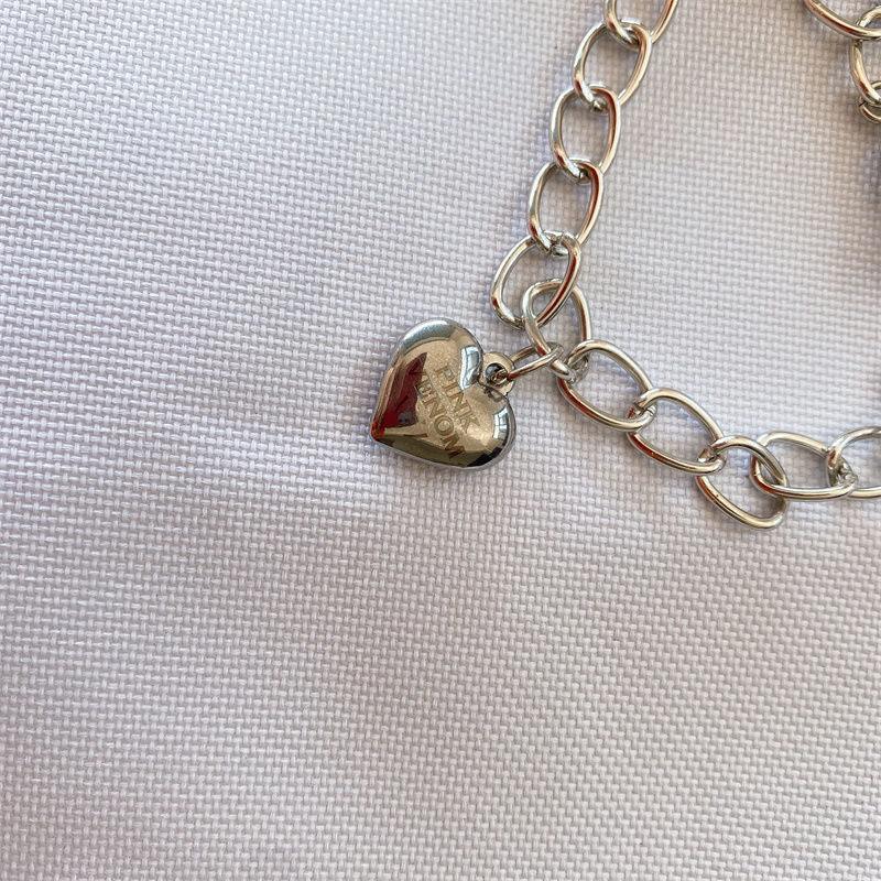 PINK VENOM BLACKPINK ARMBAND AUS EDELSTAHL