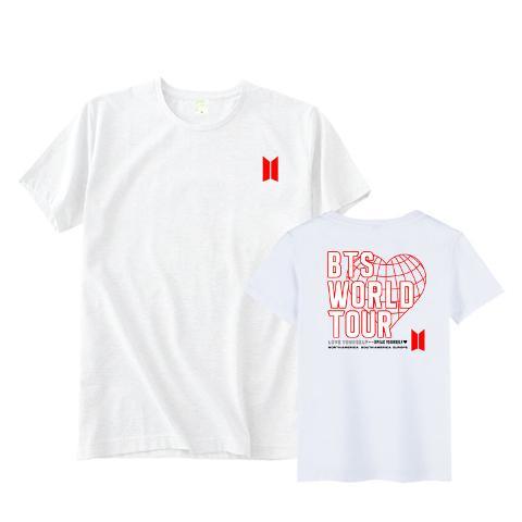 BTS WORLD TOUR LY SPEAK YOURSELF T-SHIRTS 100% BAUMWOLLE