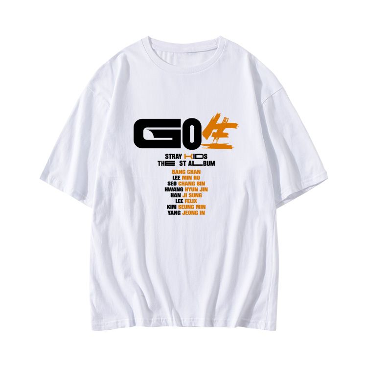 STRAY KIDS MERCH GO生 (GO LIVE) T-SHIRT 100% BAUMWOLLE