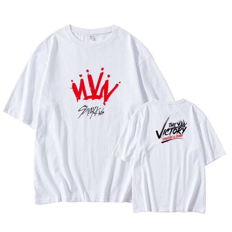 STRAY KIDS MERCH T-SHIRT 100% BAUMWOLLE