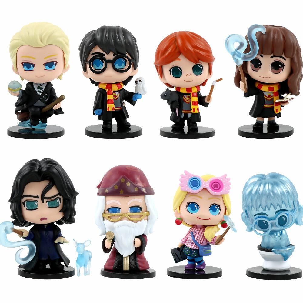 KIT FIGUREN HARRY POTTER 8PÇS