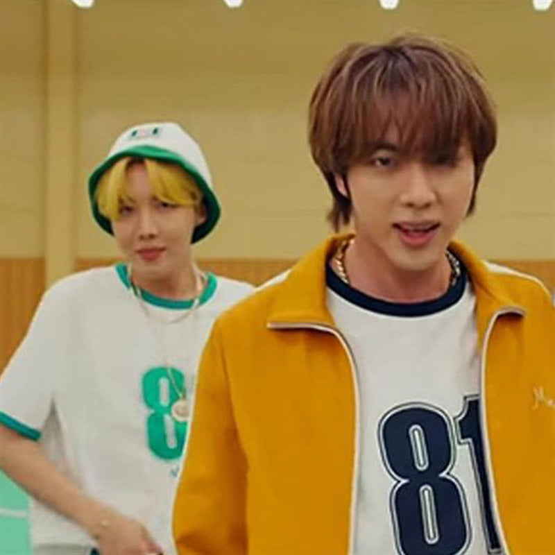 BUTTER BTS JIN UND JHOPE T-SHIRTS 100% BAUMWOLLE