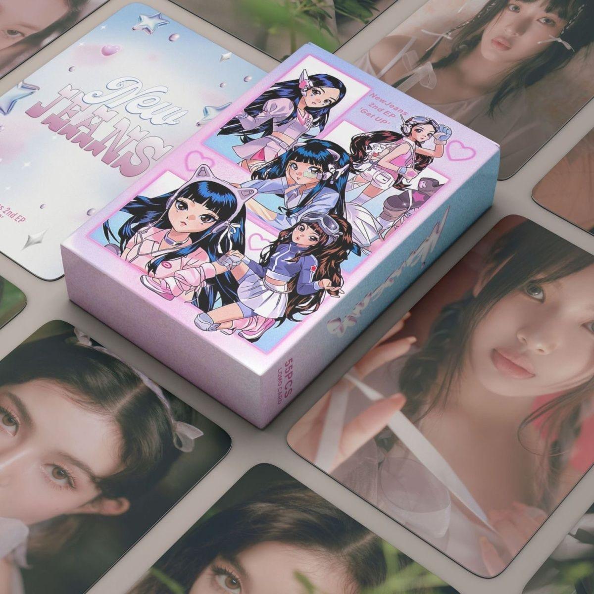 NEWJEANS GET UP 55 FOTOKARTEN