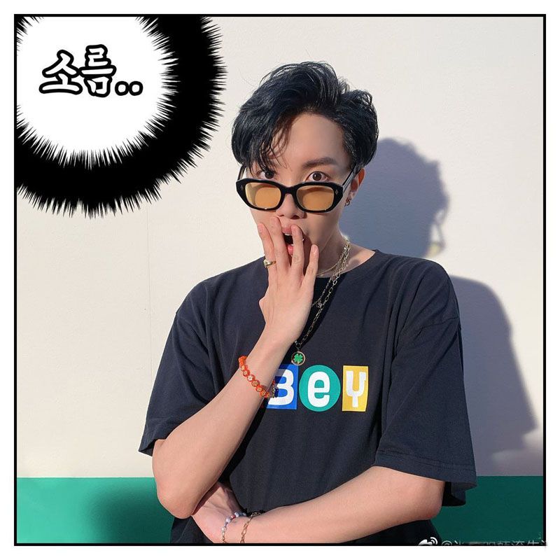 J-Hope OBeY Dynamite T-Shirt, 100 % Baumwolle