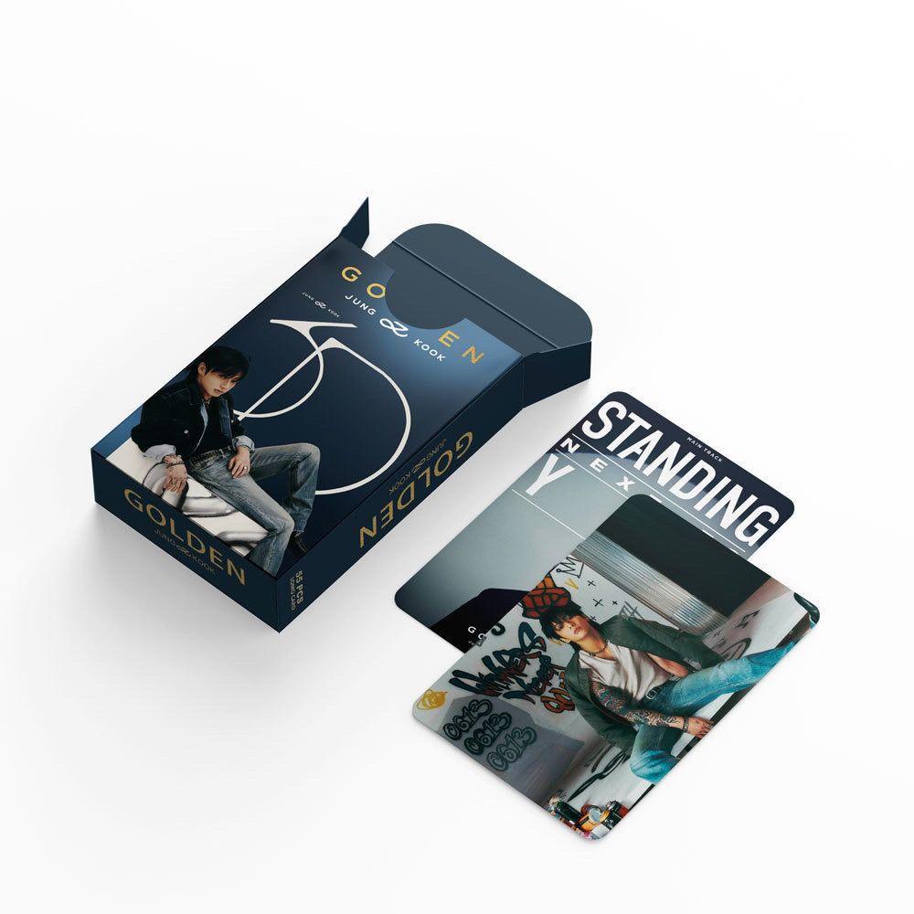 FOTOKARTEN JUNGKOOK GOLDEN 55 STÜCK
