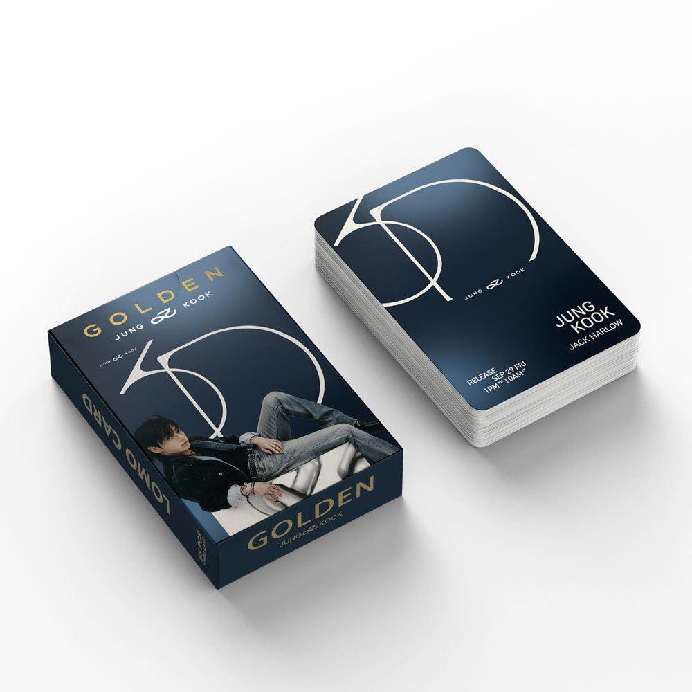 FOTOKARTEN JUNGKOOK GOLDEN 55 STÜCK