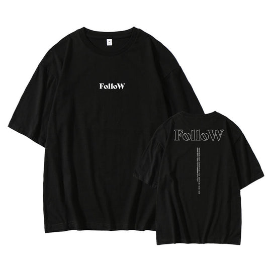 SEVENTEEN MERCH FOLLOW THE LIGHT T-SHIRTS 100% BAUMWOLLE