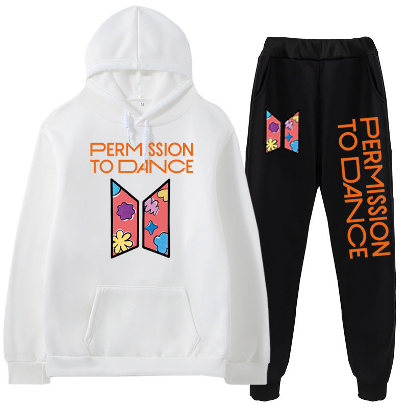 BTS PERMISSION TO DANCE HOODIE UND HOSENSET
