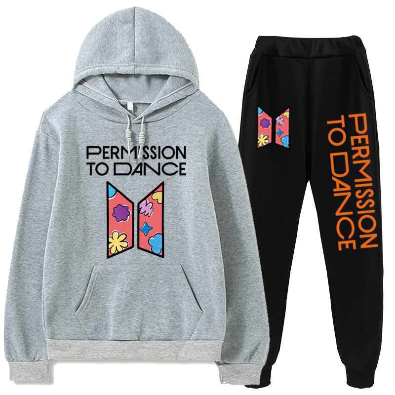BTS PERMISSION TO DANCE HOODIE UND HOSENSET