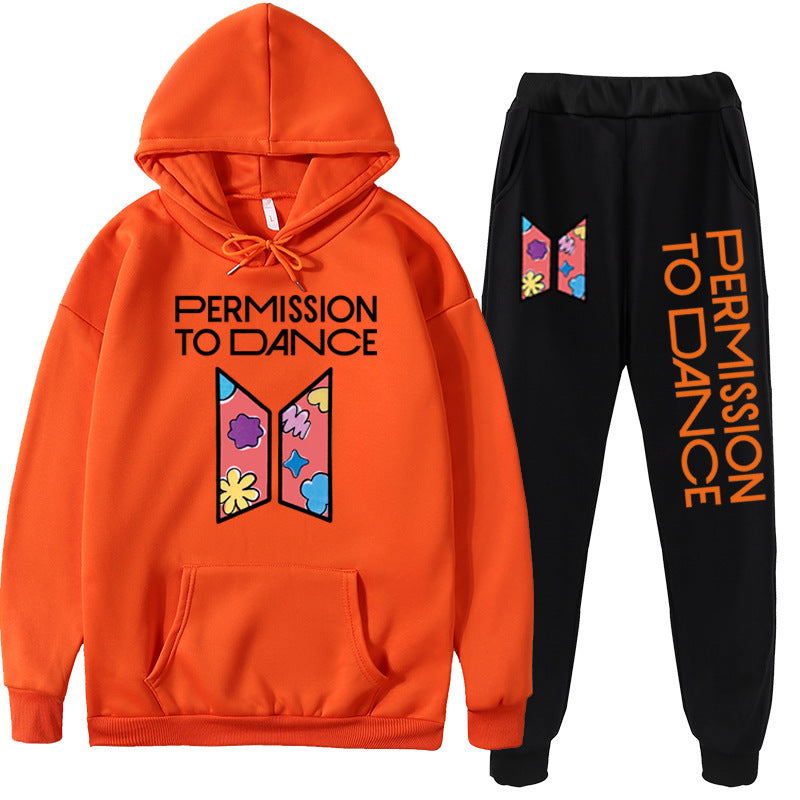 BTS PERMISSION TO DANCE HOODIE UND HOSENSET