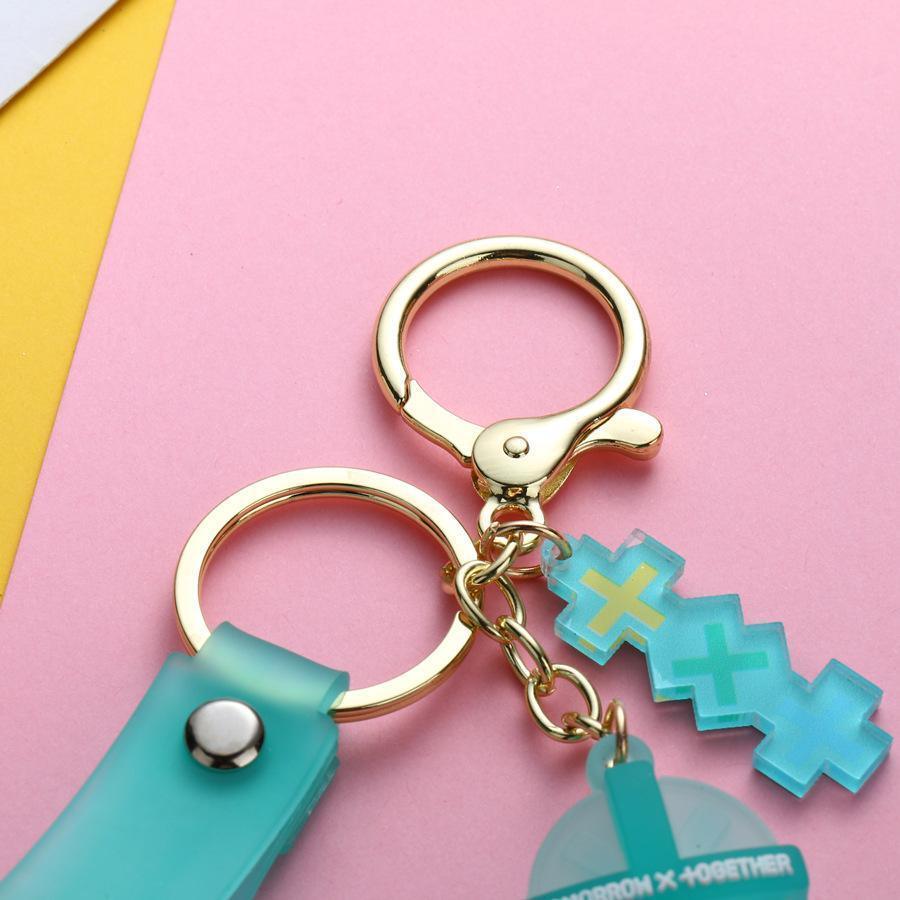 LICHTSTICKS SCHLÜSSELANHÄNGER VERSCHIEDENE KPOP-GRUPPEN