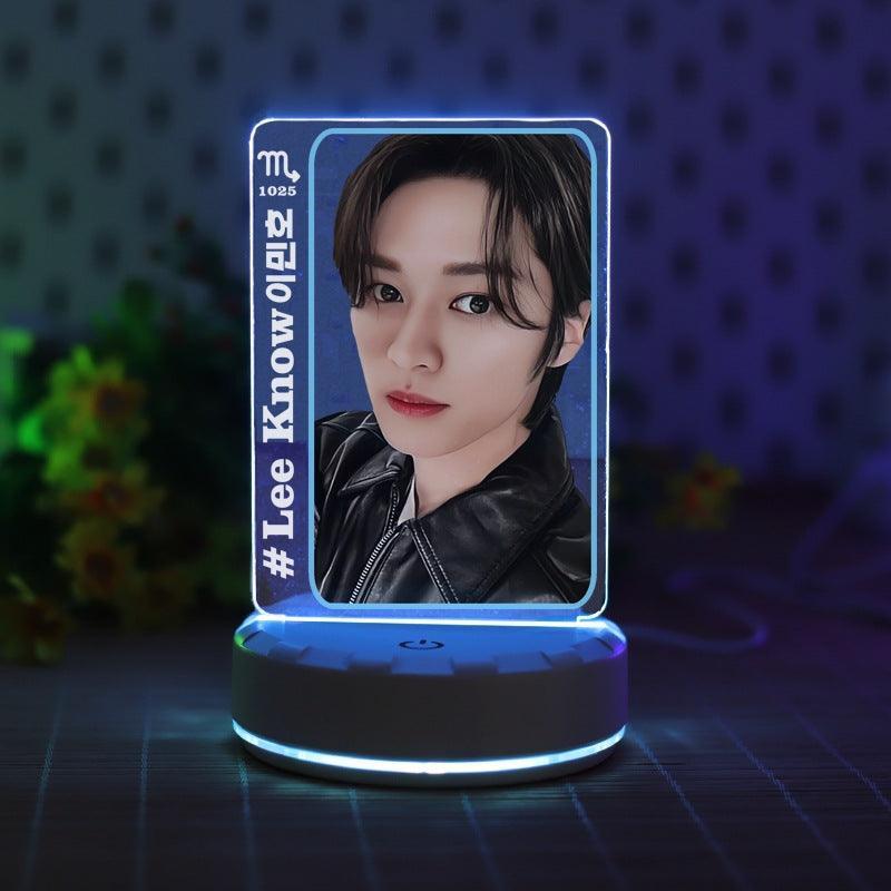 STRAY KIDS LED USB FARBE ÄNDERNDE LAMPEN (7 FARBEN) alle Mitglieder!