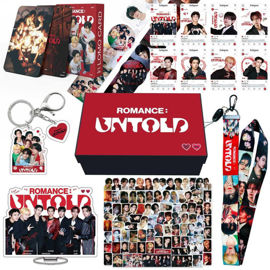 ENHYPEN ROMANCE KIT: UNTOLD 161 TEILE (GESCHENKBOX MIT/ VERSCHIEDENEN ARTIKELN!✨)