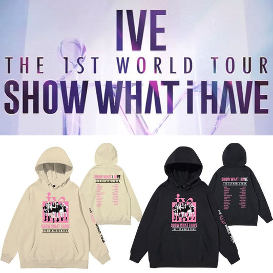 IVE MERCH 1st WELTTOUR 2024 “Zeig, was ich habe” HOODIE