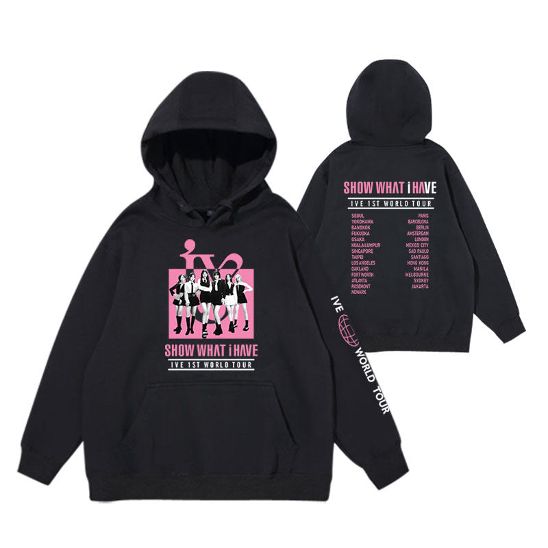 IVE MERCH 1st WELTTOUR 2024 “Zeig, was ich habe” HOODIE