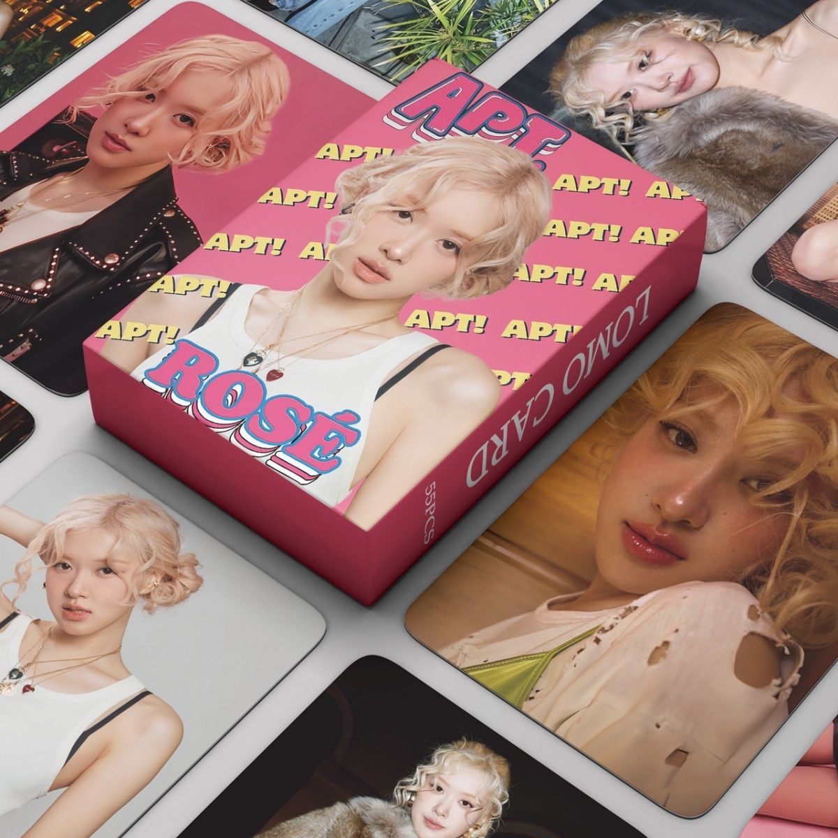 APT ROSÉ FOTOKARTEN 55 STÜCK