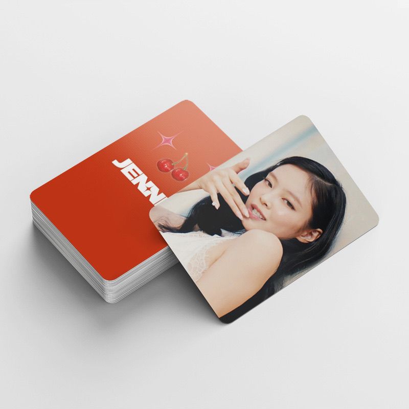 FOTOKARTEN JENNIE MANTRA + STICKER (92 STÜCK)