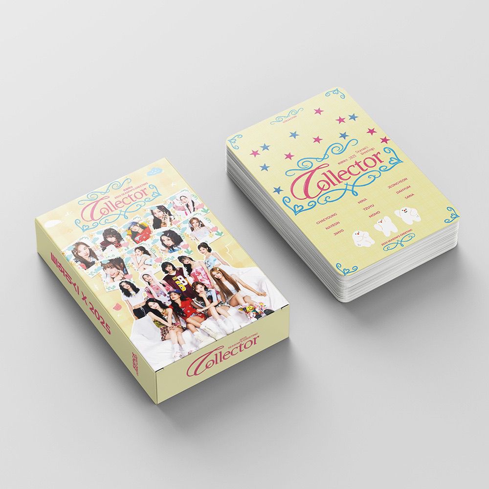 FOTOKARTEN TWICE SEASON'S GREETINGS 2025 55 STÜCK