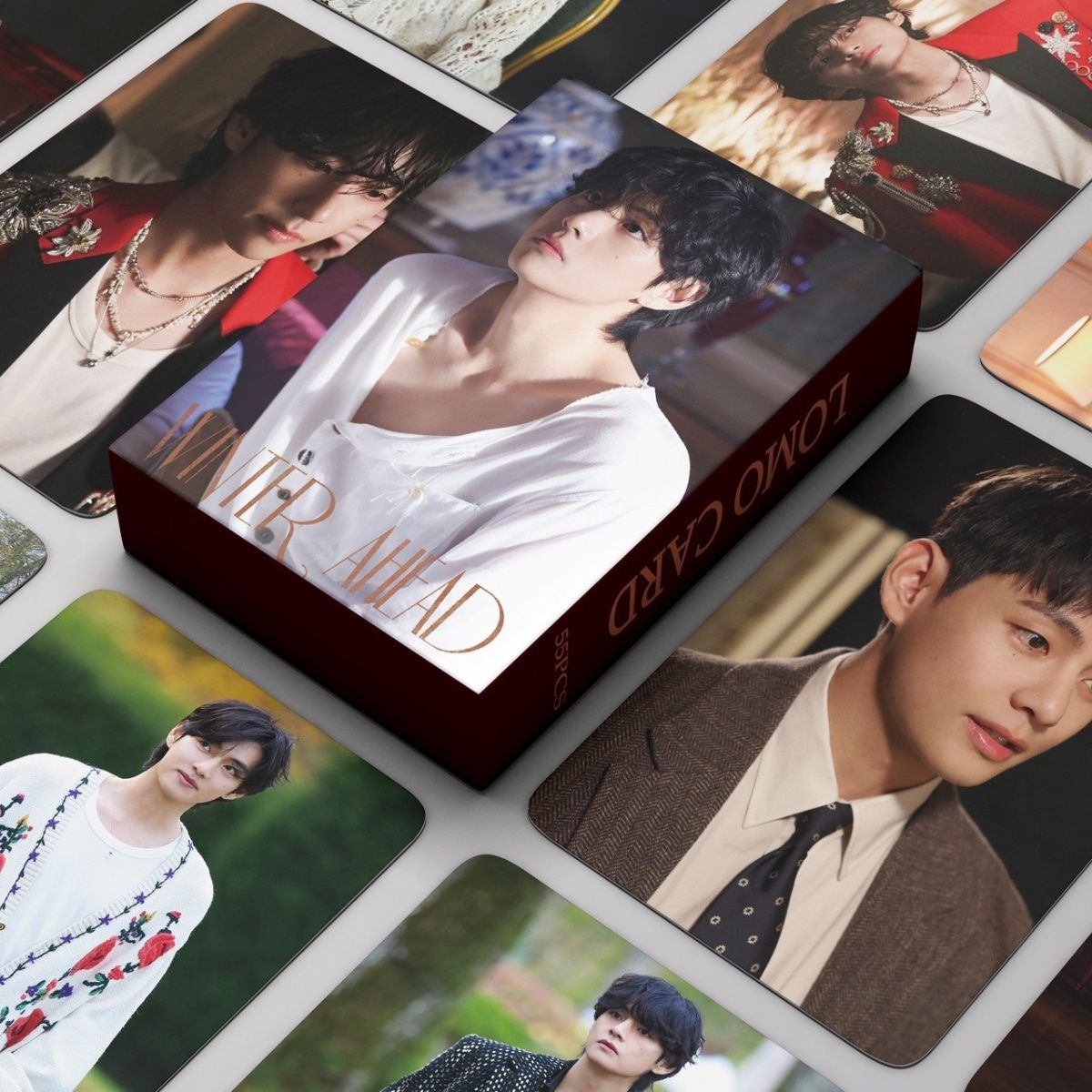 FOTOKARTEN V WINTER VOR UNS 55 STÜCK