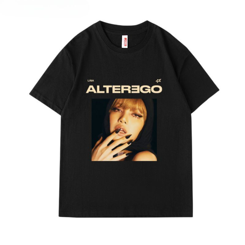 BLACKPINK LISA ALTER EGO T-SHIRTS 100% BAUMWOLLE