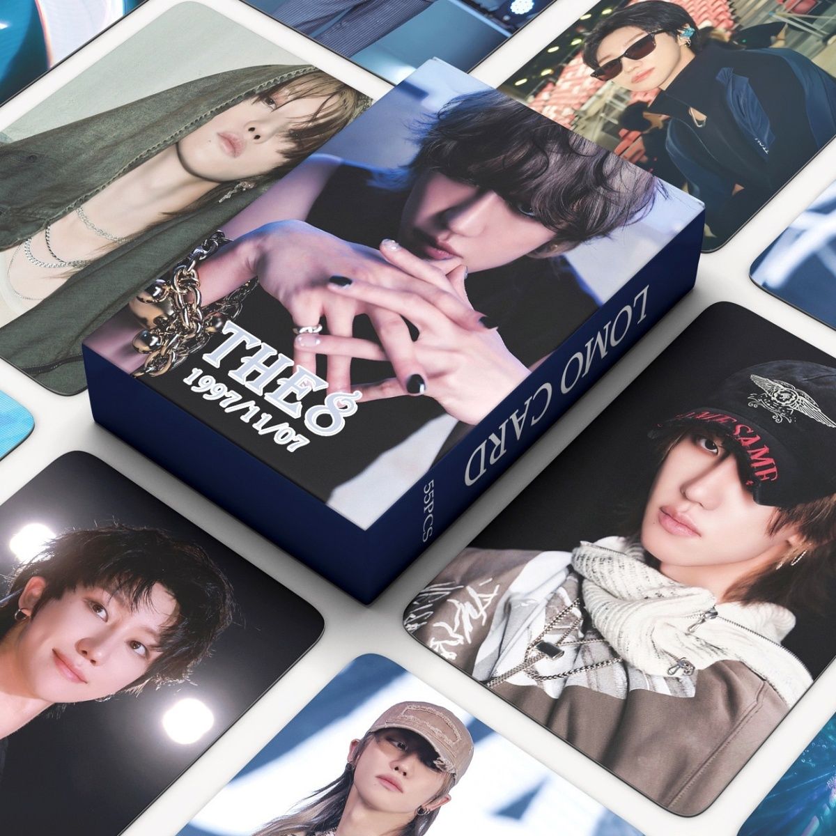 SEVENTEEN MERCH DIE 8 FOTOKARTEN 55 STÜCK