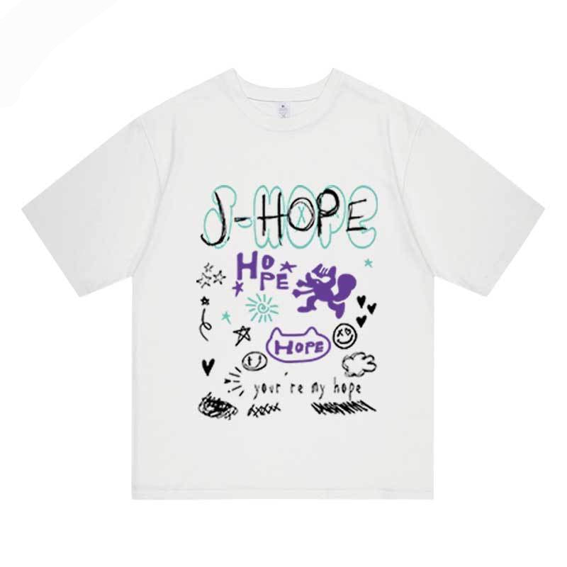 JHOPE ON THE STAGE TOUR T-SHIRTS 100% BAUMWOLLE