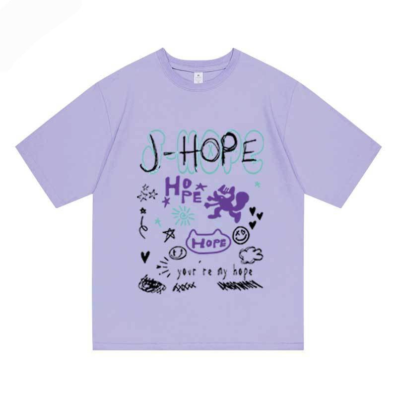 JHOPE ON THE STAGE TOUR T-SHIRTS 100% BAUMWOLLE