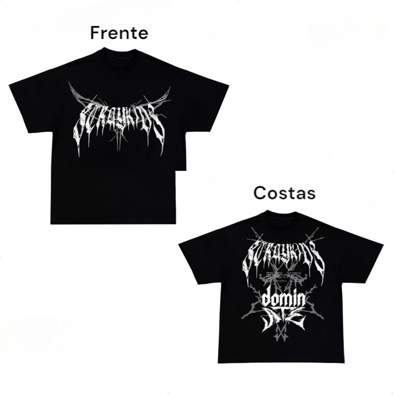 STRAY KIDS MERCH DOMINATE TOUR T-SHIRT 100% BAUMWOLLE