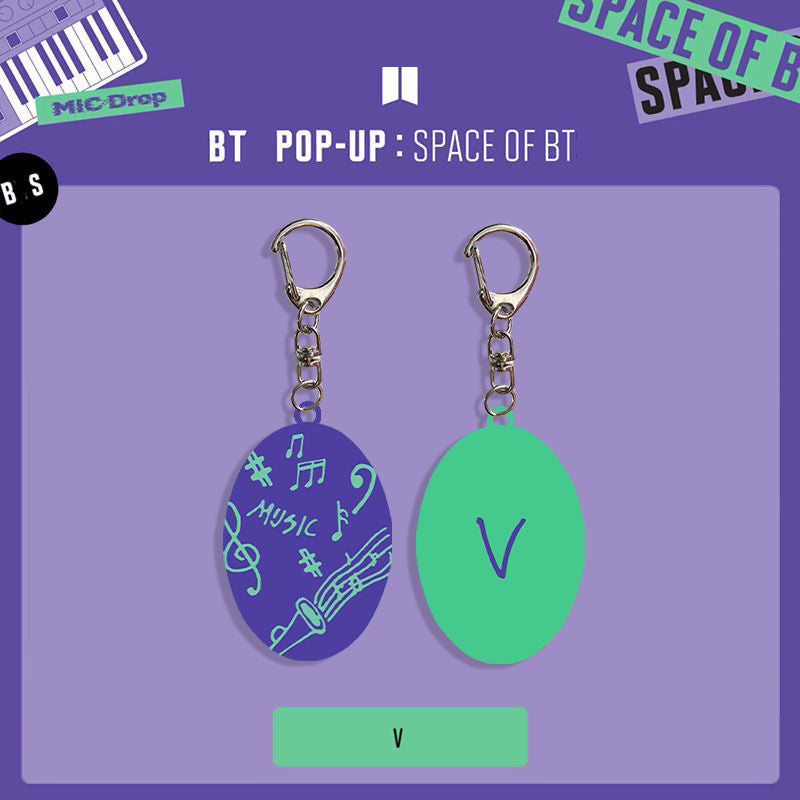 BTS MERCH SET AUS 7 POP UP SCHLÜSSELANHÄNGER