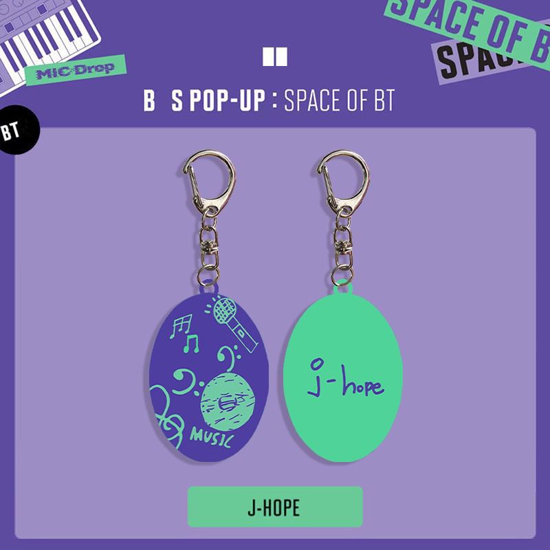 BTS MERCH SET AUS 7 POP UP SCHLÜSSELANHÄNGER