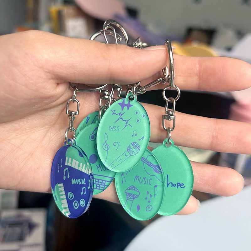 BTS MERCH SET AUS 7 POP UP SCHLÜSSELANHÄNGER