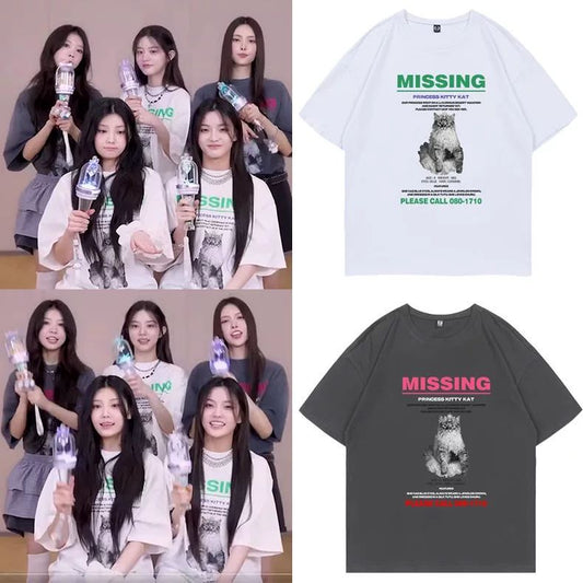 ILLIT T-SHIRT 100% BAUMWOLLE