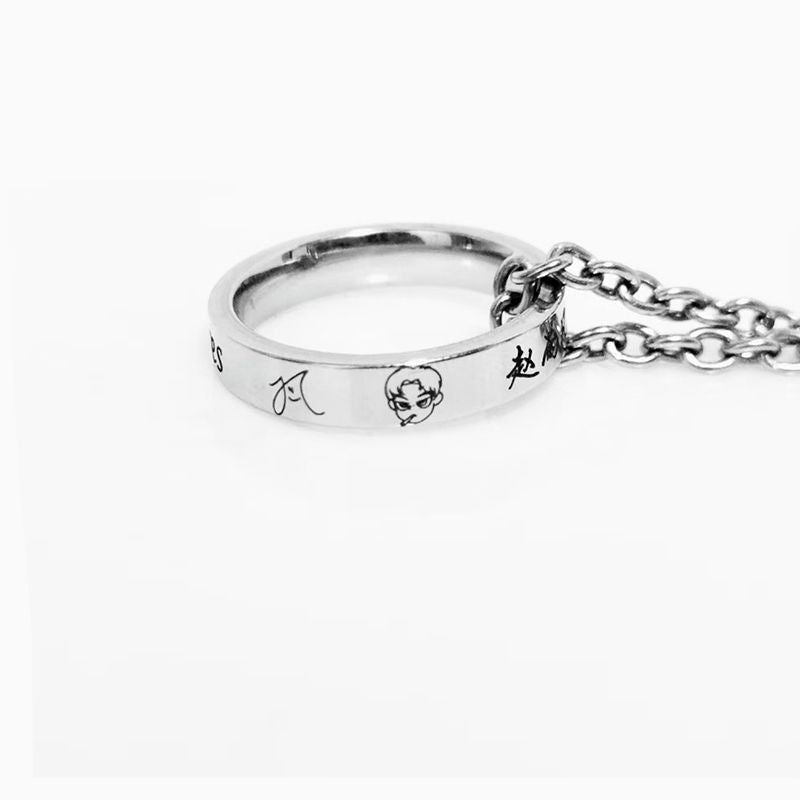 CORTIS-HALSKETTE (KETTE + RING) alle Mitglieder und OT5