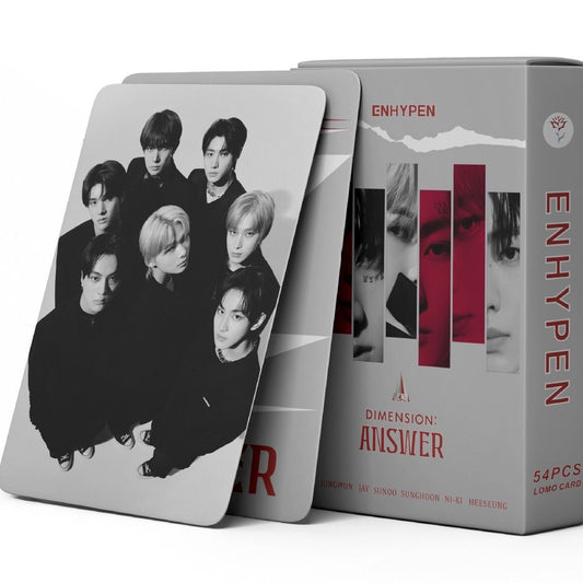FOTOKARTEN ENHYPEN DIMENSION: ANTWORT 55 STÜCK