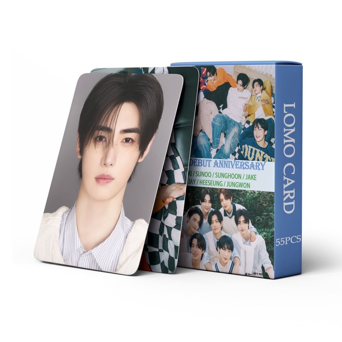 ENHYPEN-Fotokarten zum 4. Jubiläum, 55 Stück