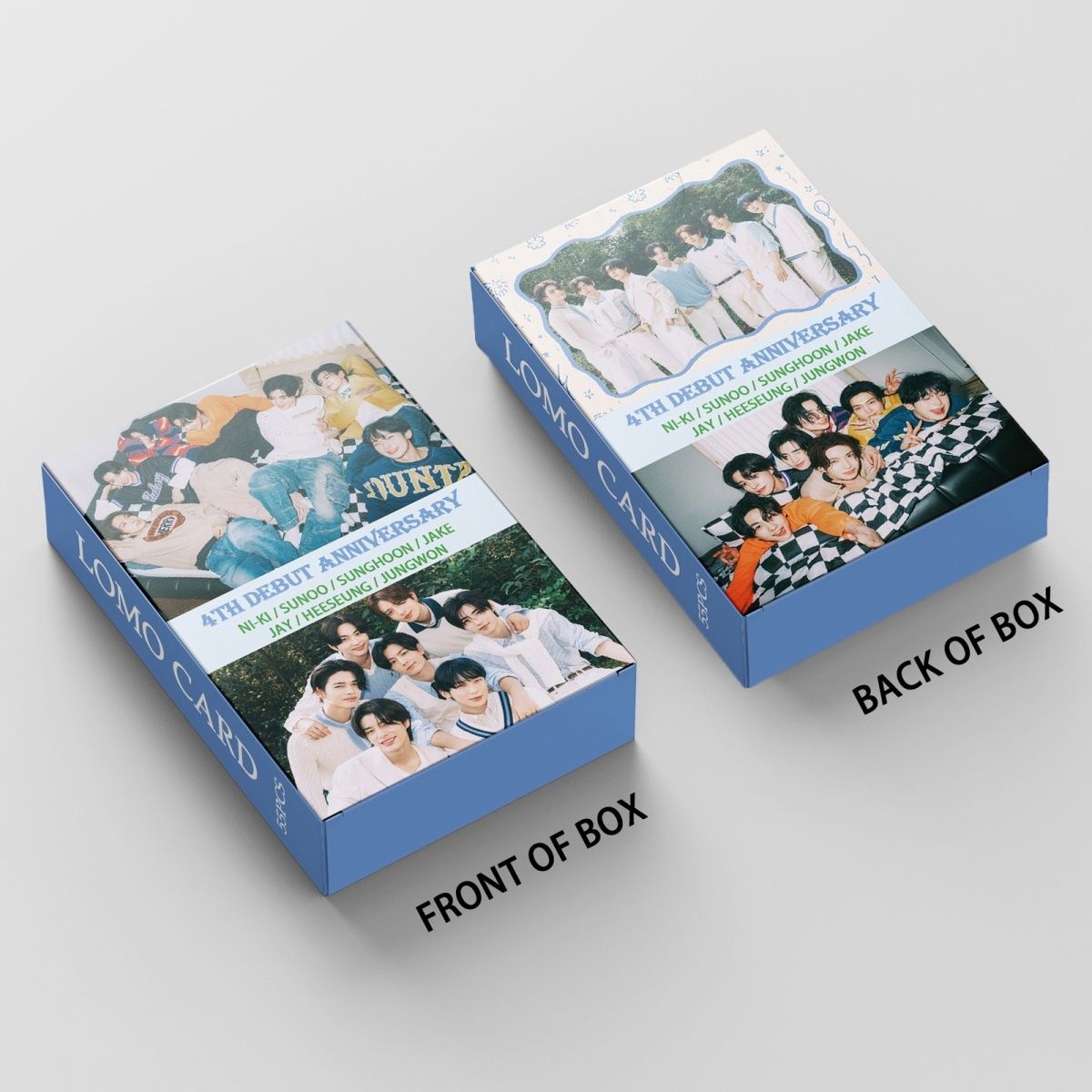 ENHYPEN-Fotokarten zum 4. Jubiläum, 55 Stück