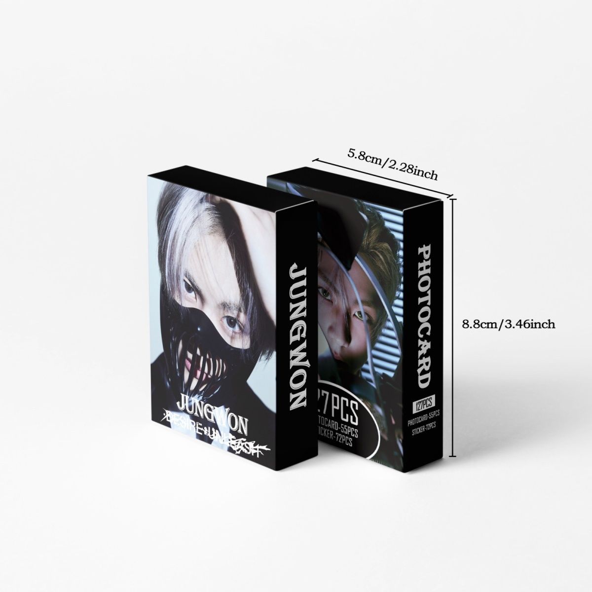 ENHYPEN FOTOKARTEN 127 STÜCK (55 Fotokarten + 72 Aufkleber)