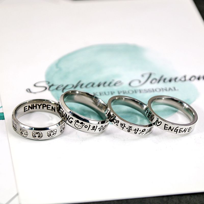 ENHYPEN RINGS alle Mitglieder und OT7